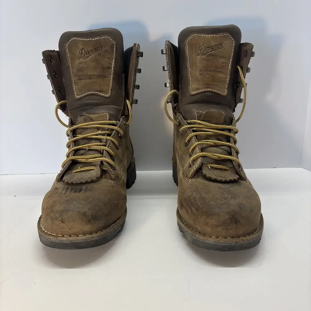 Danner Men's Work Boots Size 9 Brown Vibram EH